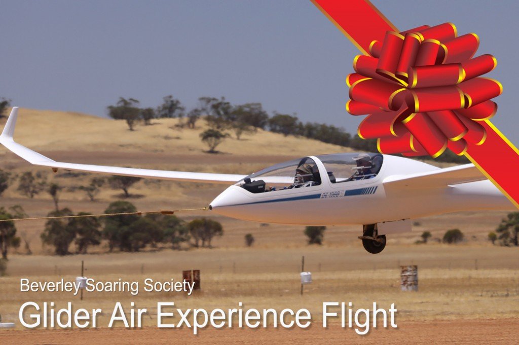 Gift-Voucher glider flying, Book Flights, Beverley Soaring Society