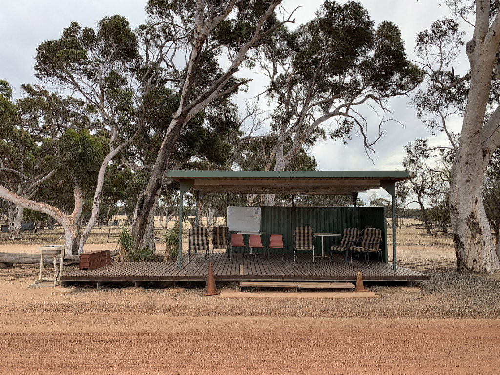 Shelter on 16 West Australia Gliding Club, Facilities, Beverley Soaring Society
